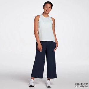 CALIA Black Journey Wide Leg Cropped Pants